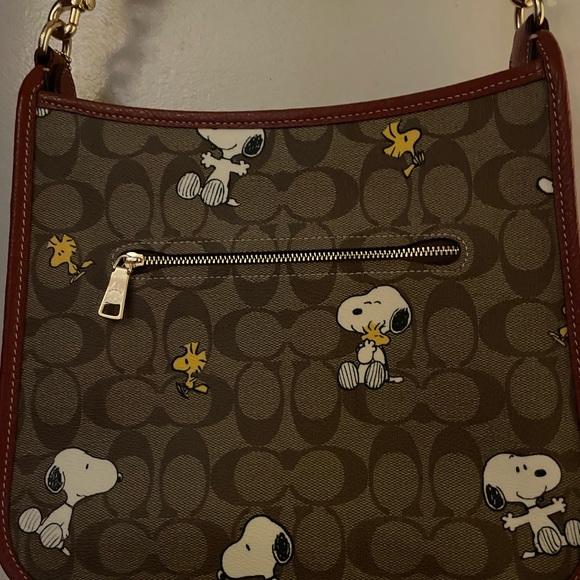 Coach Bags Coach X Peanuts Dempsey File Bag In Signature Canvas